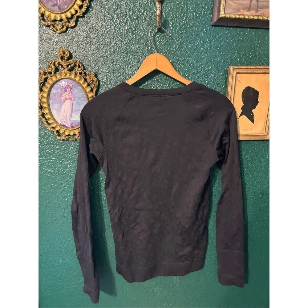 Lululemon Rest Less Patterned Black Size Medium - Picture 2 of 3